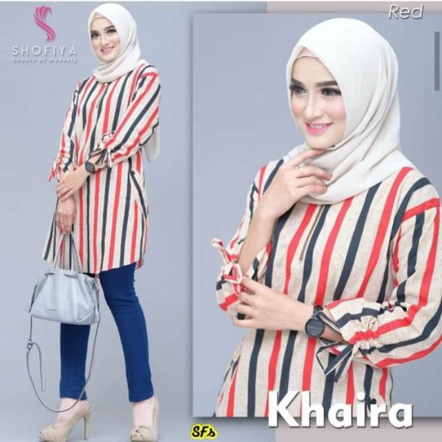 TUNIK SALUR TERLARIS / KHAIRA TUNIK TERLARIS