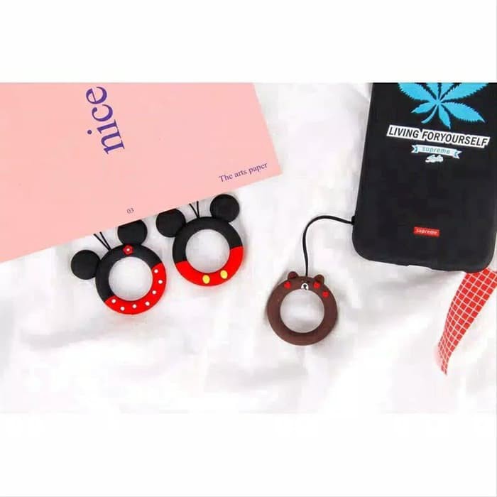 Strap Ring Gantungan Jari Serbaguna Hp Kamera Kunci Flashdrive Mp3