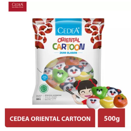 

Ikan Olahan Cedea Oriental Cartoon 500gram