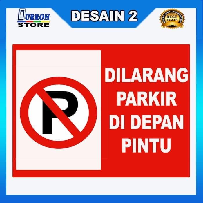 Spanduk / Banner Dilarang Parkir