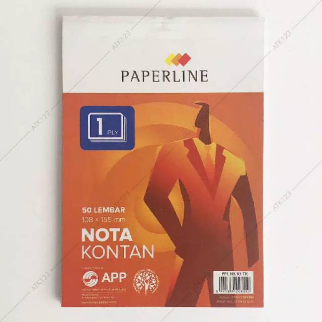 

Buku Nota / Nota Kontan 1Rangkap Paper Line kecil K1 HVS Putih