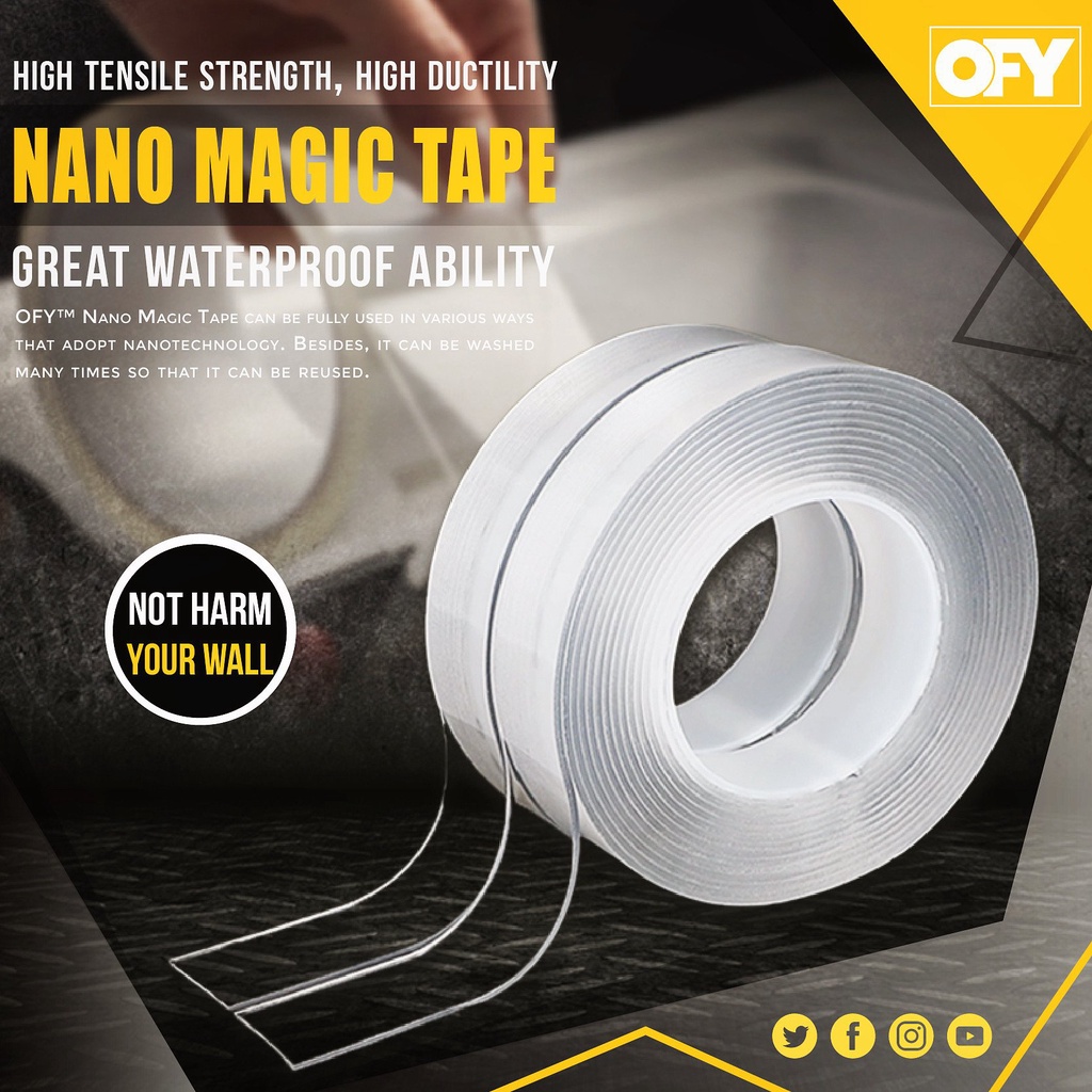 

SJT Double Tape Magic / Nano magic tape 2sisi 2M