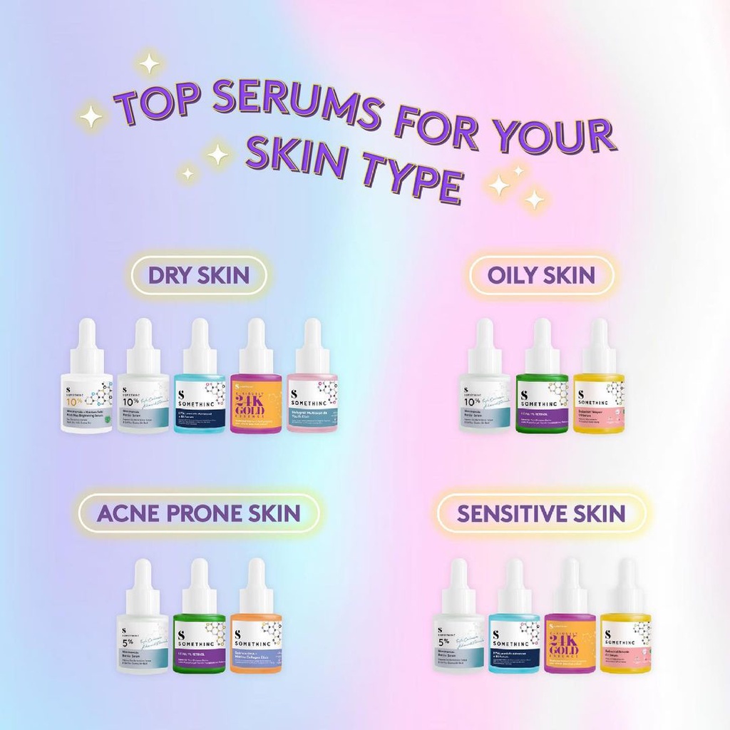 ❤ BELIA ❤ SOMETHINC Serum Niacinamide | DNA Salmon | AHA BHA | Retinol | Hyaluronic | Bakuchiol | Barrier Face