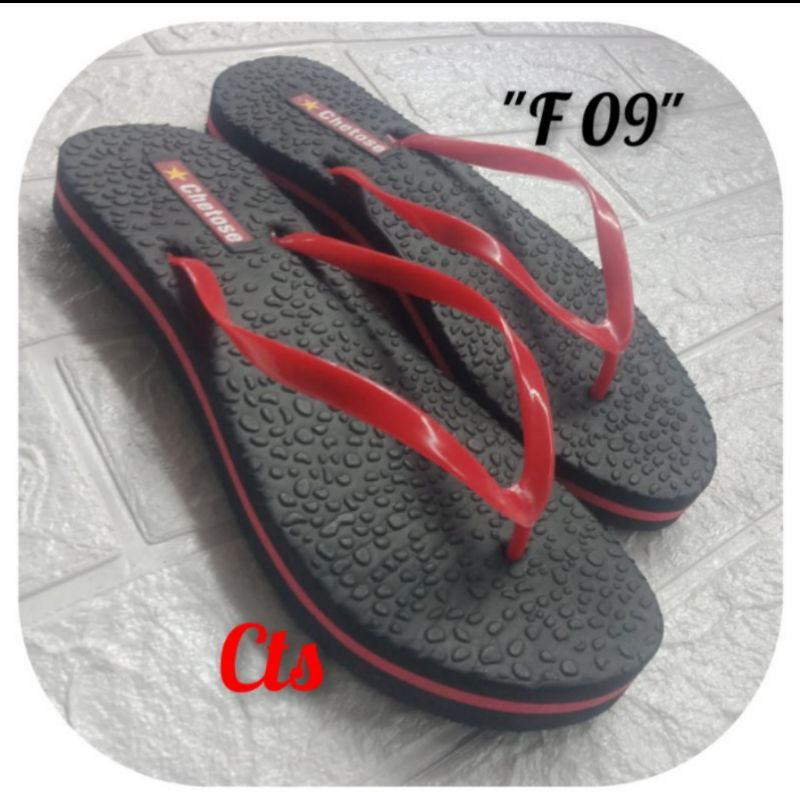 CTS Sandal Jepit Wanita Model Entrik Murah Trendy Original F09