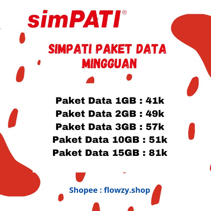 PAKET DATA SIMPATI MINGGUAN