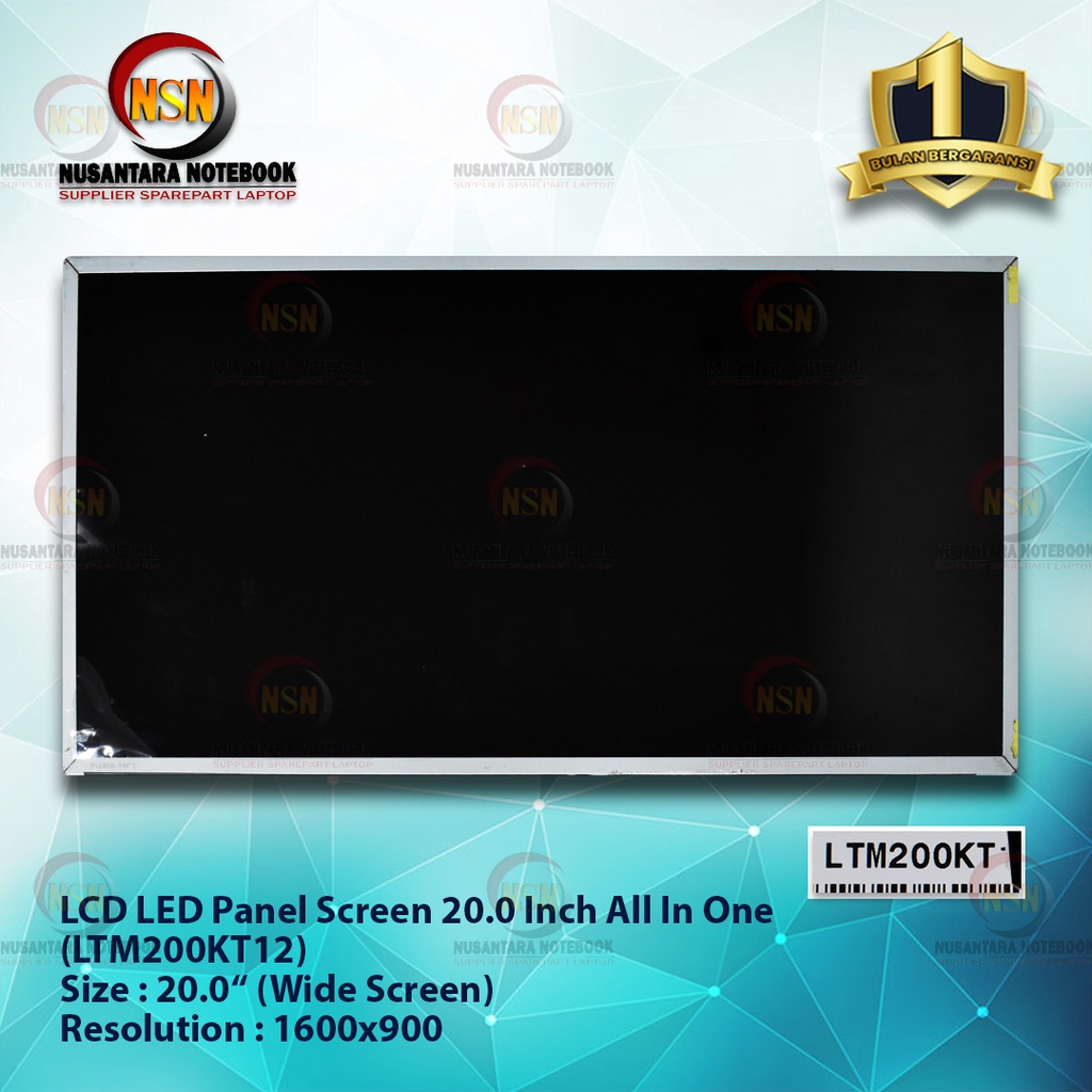 LCD LED Panel Screen 20.0 Inch All In One (LTM200KT12)