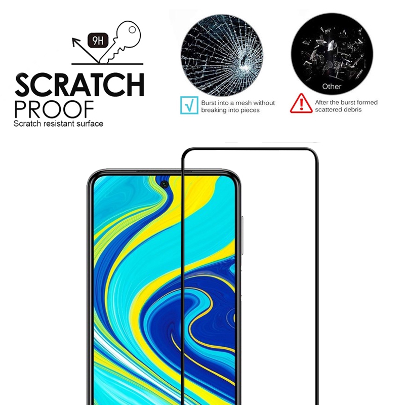 Tempered Glass Pelindung Lensa Kamera 2 In 1 Full Cover Untuk For Redmi Note 9s 9pro Max/Xiaomi Redmi Note 9 S