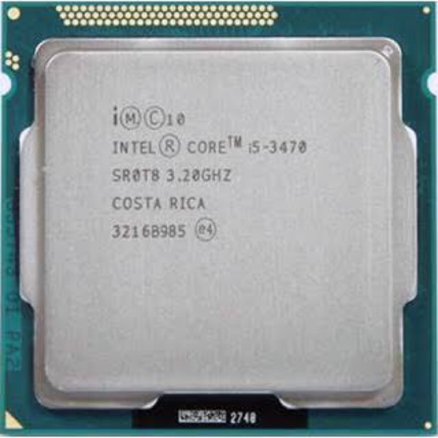 PROCESSOR INTEL CORE i5 3470 TANPA FAN SOCKET 1155
