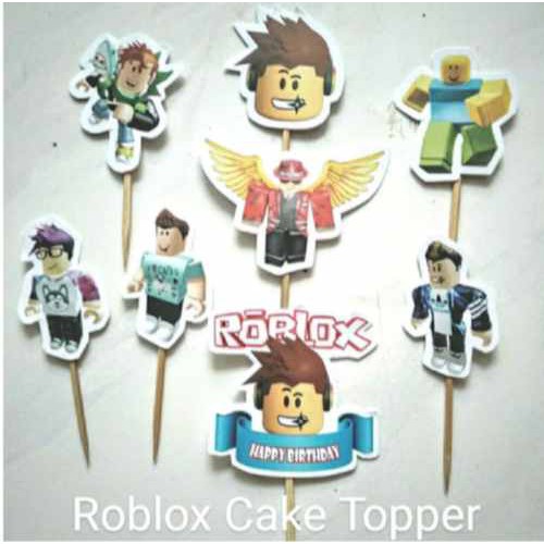 Roblox Cupcake Topper/Topper Cupcake Roblox