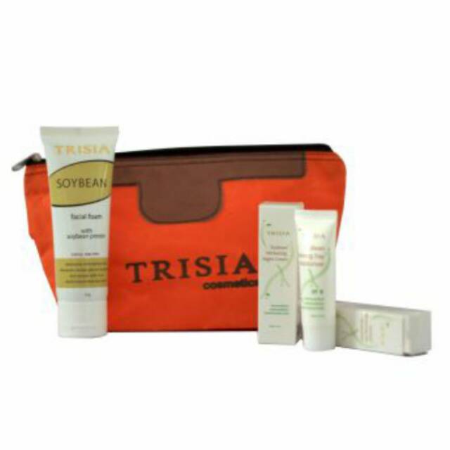 PAKET MURAH FACIAL FOAM SOYBEAN, DAY SOYBEAN, NIGHT SOYBEAN MOISTURIZER TRISIA