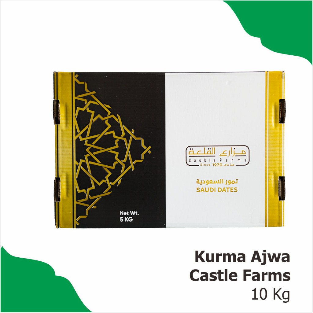 

KURMA AJWA ORGANIK CASTLE FARMS 500 G KURMA AJWA PREMIUM TERBAIK ORIGINAL BESTSELLER