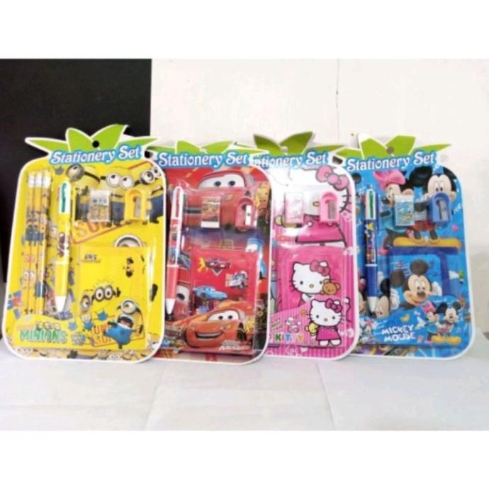 

Paket Alat Tulis Ak 7in1 Statiry Set Sekolah - 9566