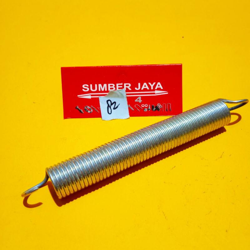 Per Tarik Panjang 125 MM Diameter Kawat 2 MM Pir Pegas Spring Peer Lentur 12 X 16 X 2 TERMURAH
