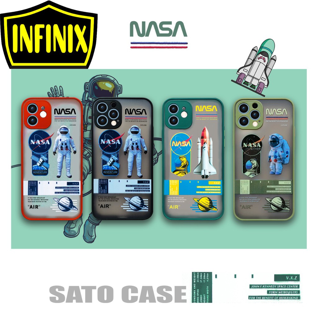 Nasa Lens Cover - Softcase Fuze For Infinix Hot 10 Smart 5