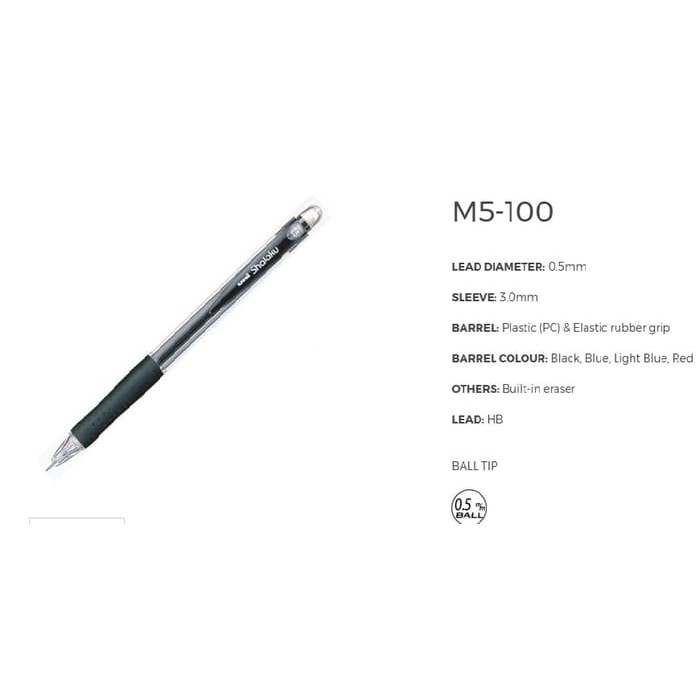 

PROMO UNI SHALAKU Mechanic Pencil 0.5mm
