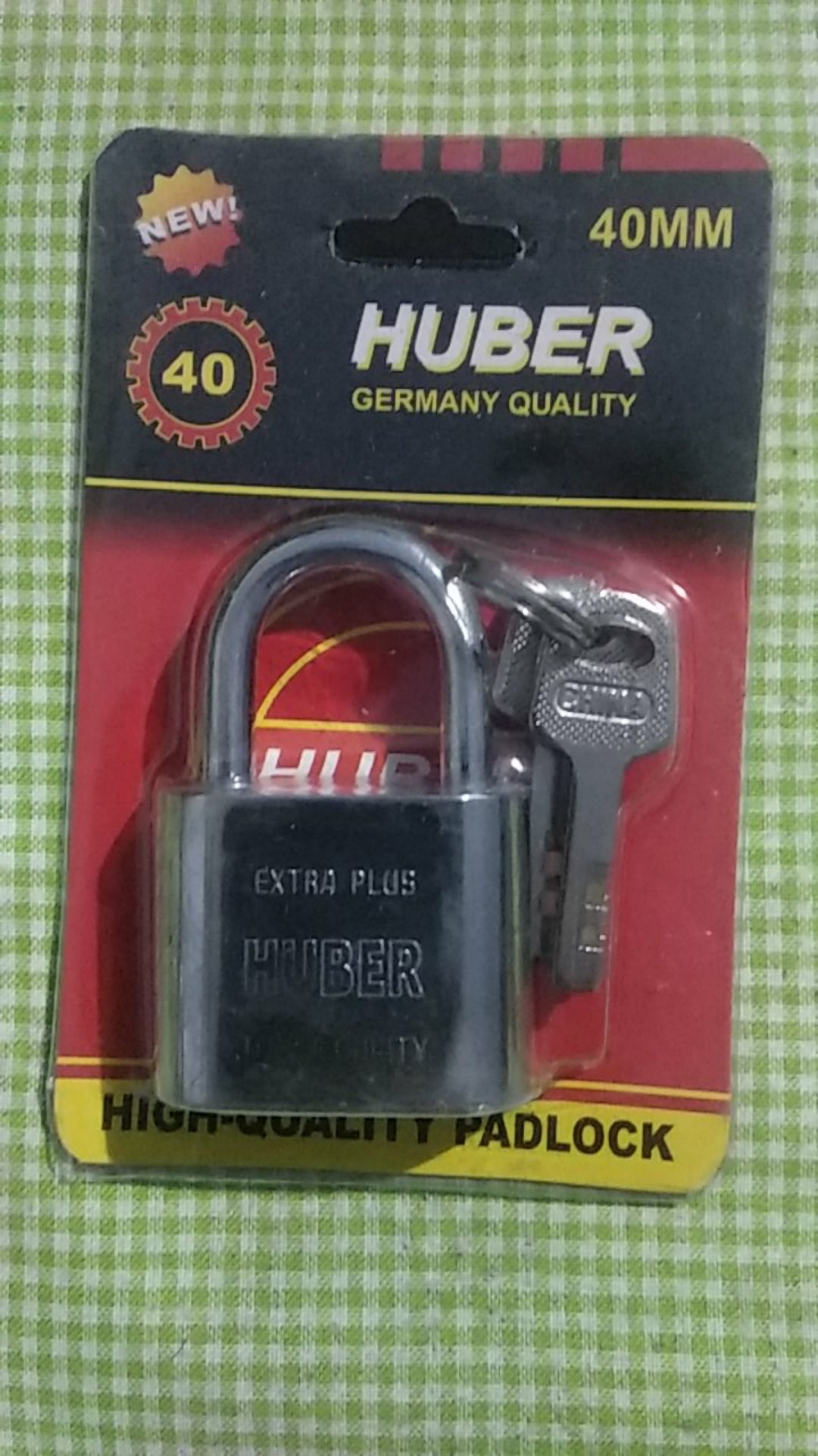 Gembok Putih Pendek 40mm 3 Key