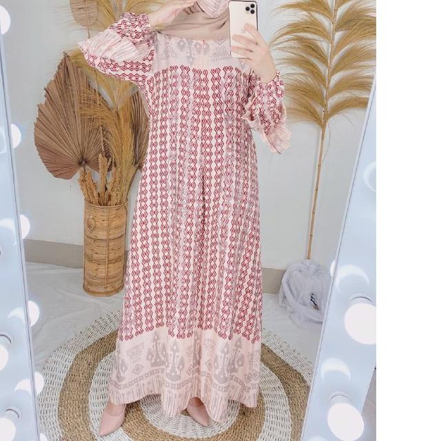 ✵ DD GAMIS PESTA Kia Maxi motif Fashion Wanita Muslimah Dress Trendy ➨