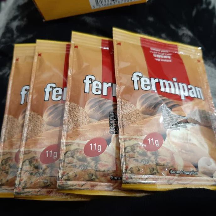 

Fermipan ragi sachet 1 box = 4 sachet @11gr BERKUALITAS Kode 1443