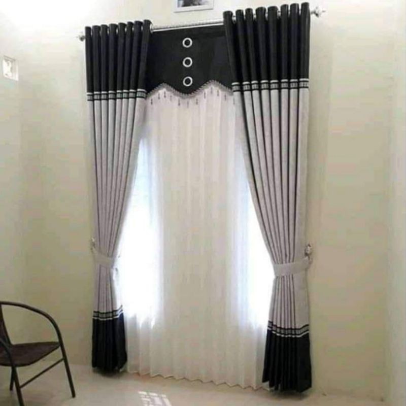 spesial gorden mewah elegan/golden curtain smokring/hordeng kekinian/gorden black out