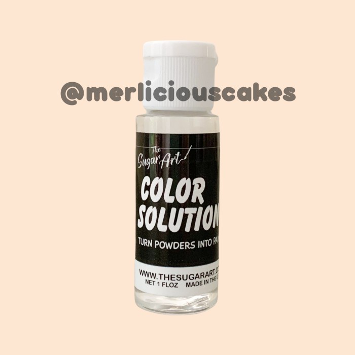 

Color Solution The Sugar Art Turn Powders Into Paint