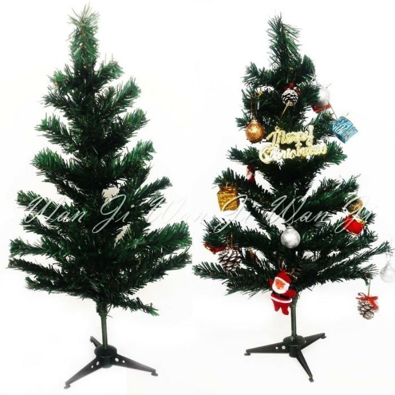XPPP-60 Pohon natal 60CM TERMURAH  aksesoris natal  gantungan pohon natal