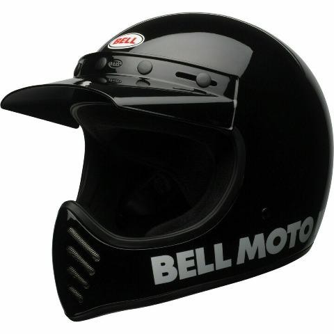 BELL MOTO 3 GLASS BLACK | HELM MOTOR FULL FACE | HELM BELL ORIGINAL