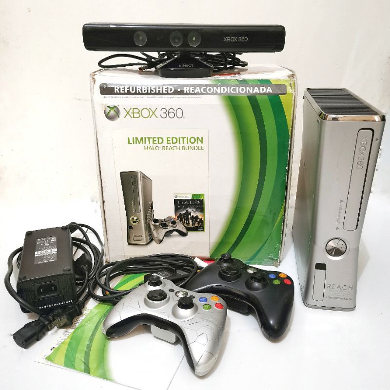 Xbox 360 Slim RGH Halo Reach Limited Edition Fullset