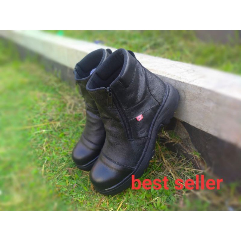 sepatu Septy kulit model reselting