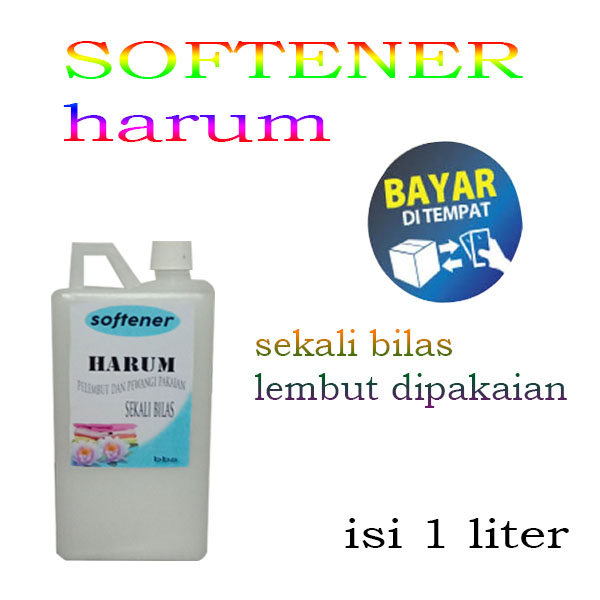 Softener Premium Laundry Aroma Purple Sakura isi1 Liter( untuk rendaman)