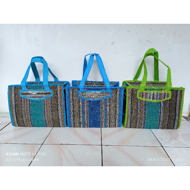 Tas Tenun Tikar Kotak Besar Size 33×23×27