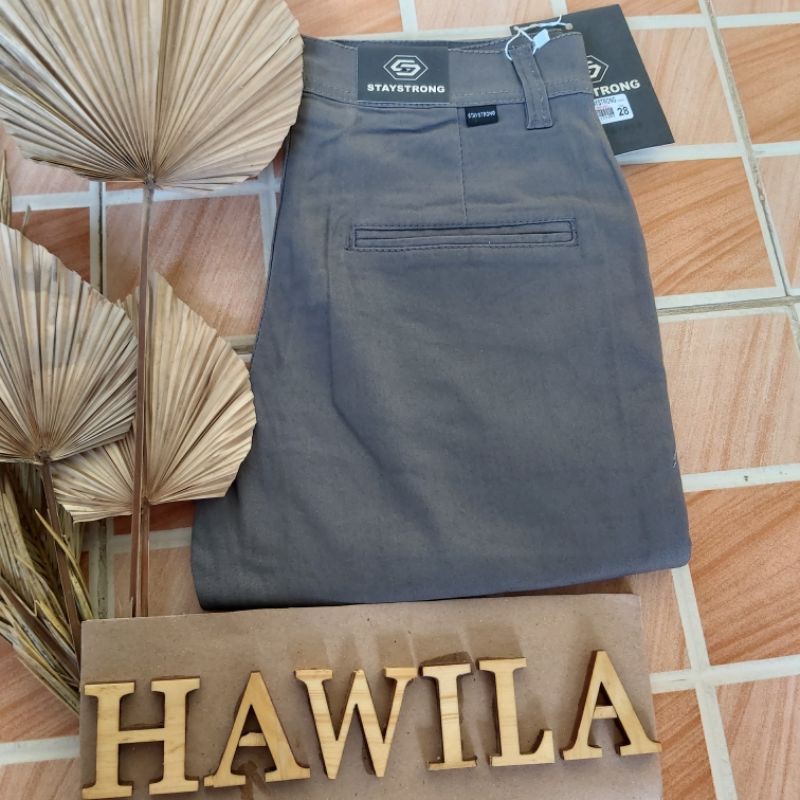 Celana Chino/Chinos Panjang Pria