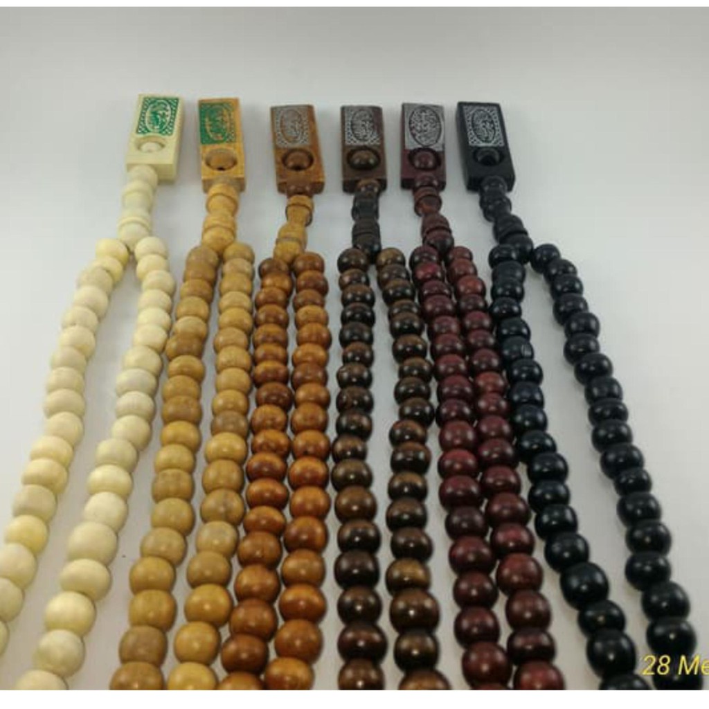 Tasbih Kayu 33 Butir/Harga Grosir/Best Seller