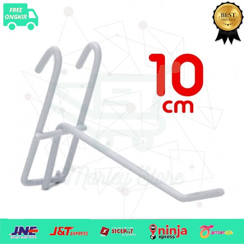 cantolan aksesoris hp besi stainless gantung ram display