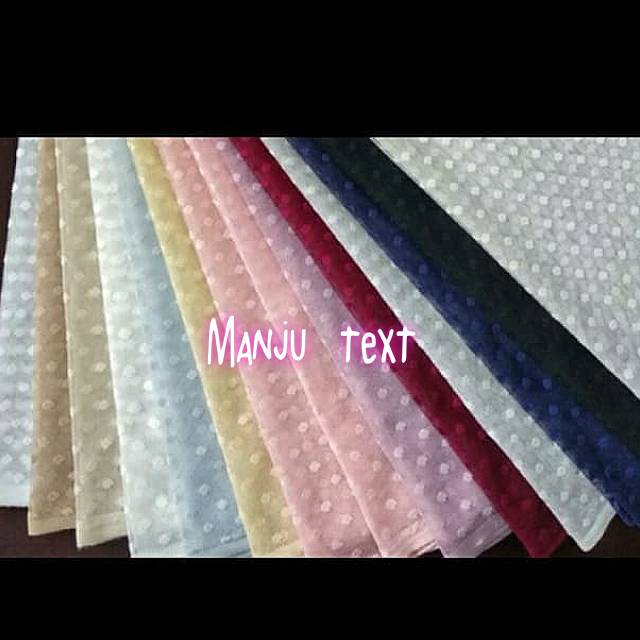 Kain tile Dot / bahan Tulle polkadot / tile polkadot / dress,gaun,atasan wanita,dll TERMURAH