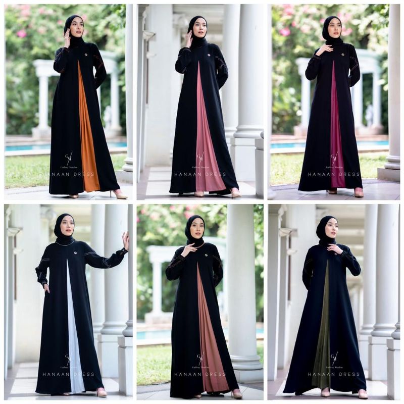 GAMIS HANAAN DRESS ABAYA BY GALLERY MUSLIM
