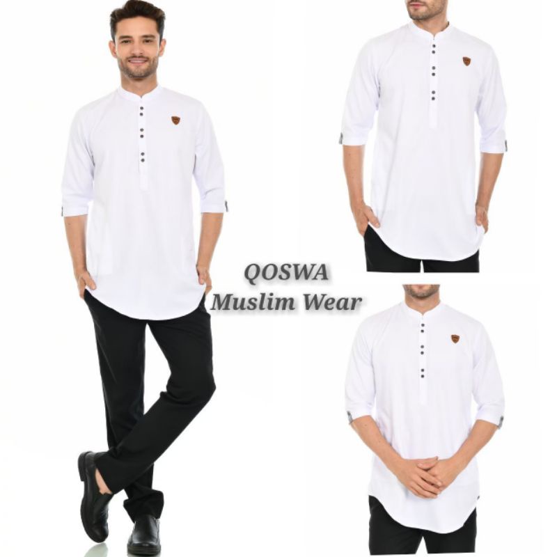 Baju koko kurta original QOSWA PREMIUM QUALITY