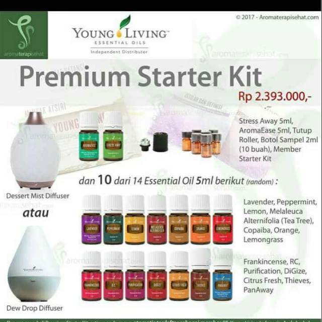 Young Living Essential Oils Tersedia Paket Hemat Shopee Indonesia