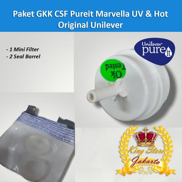 Paket GKK kit Filter Pengganti CSF Pureit Marvella UV dan Marvella Hot