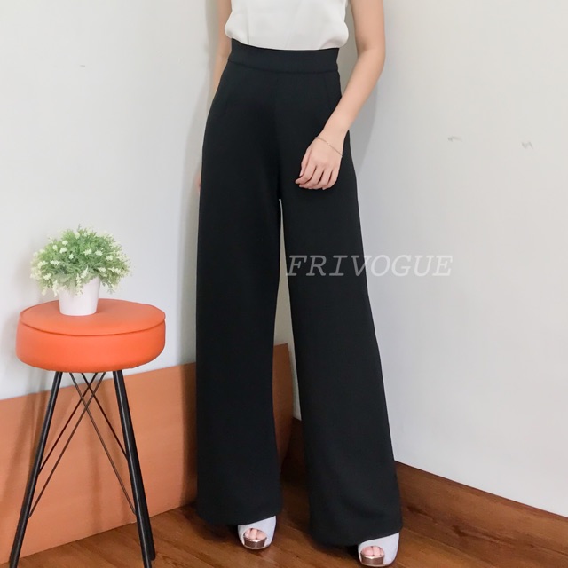 Zoey Culotte Pants | BACK ZIPPER