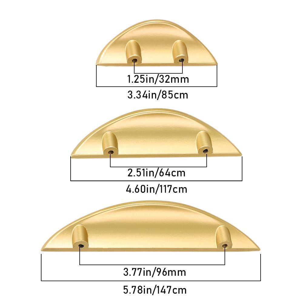 Handle Lemari Nanas Tembaga Gold Pintu Hardware Furniture Handle Gagang Dapur