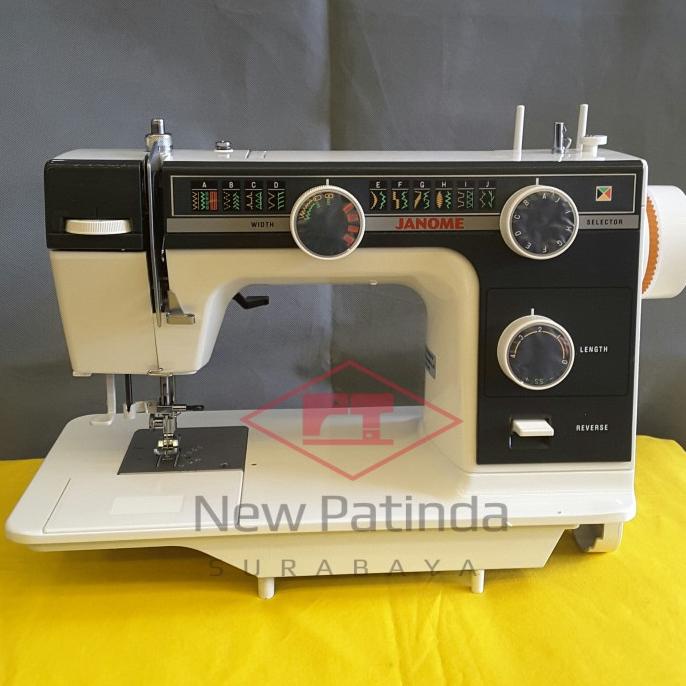 =+=+=+] Mesin Jahit Janome L-395F Semi Portable