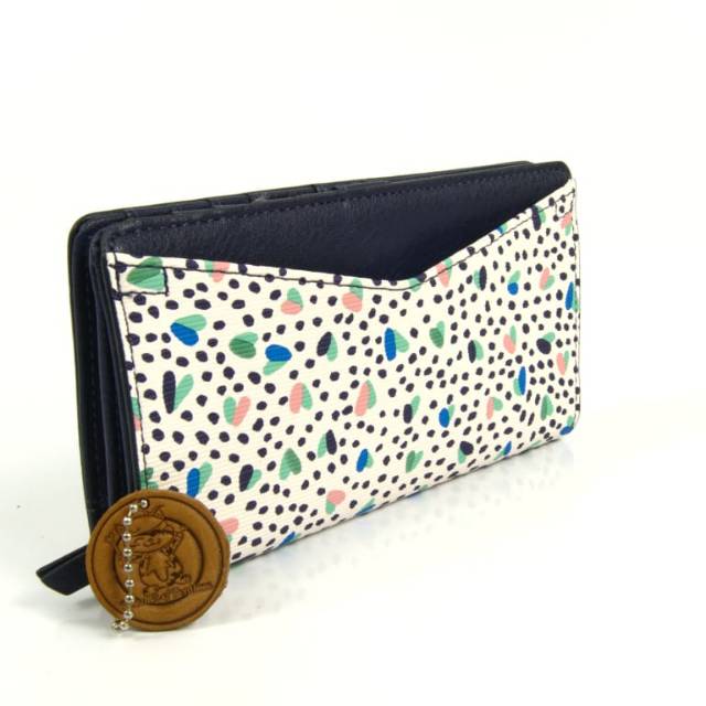 Dompet Wanita ORI FOSSIL Caroline heart RFID