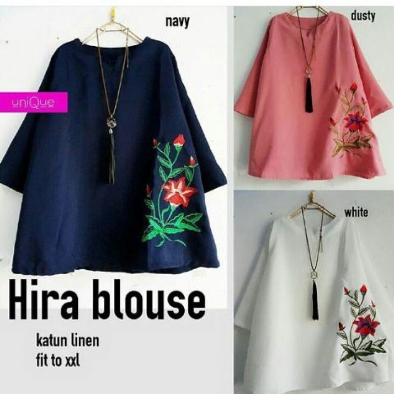 Hira blouse atasan wanita fashion remaja