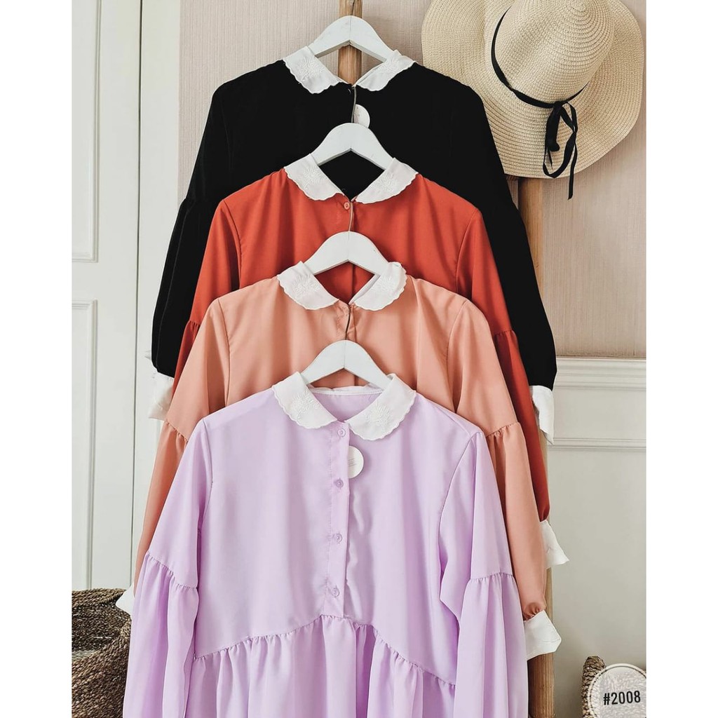 ABELLE TUNIK DRESS  ATASAN WANITA TERBARU