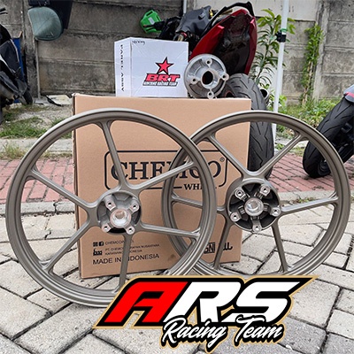 Velg Chemco Brt 160 160 Ring 17 Mx King Sonic Supra Gtr Satria Fu Gsx Custom Double Disc
