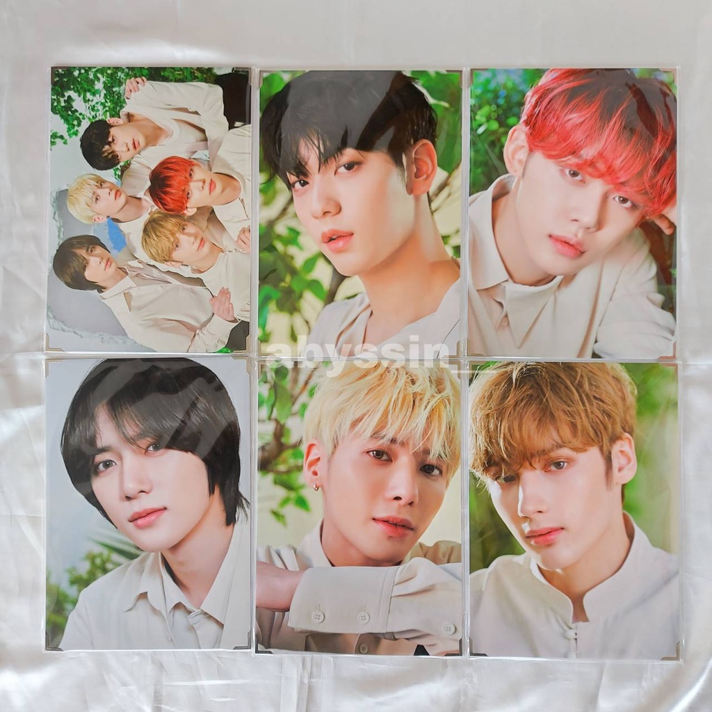 PREMIUM PHOTO TXT MERCHANDISE ACT:BOY - merch premphot act boy soobin yeonjun beomgyu taehyun huenin