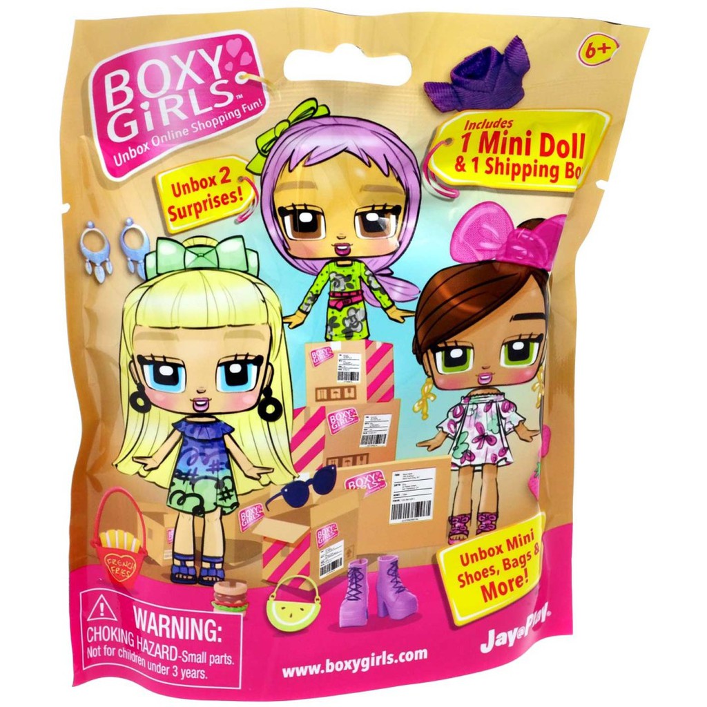 Boxy Girls Mini Doll Blind Bag / Boxygirls Mini Doll