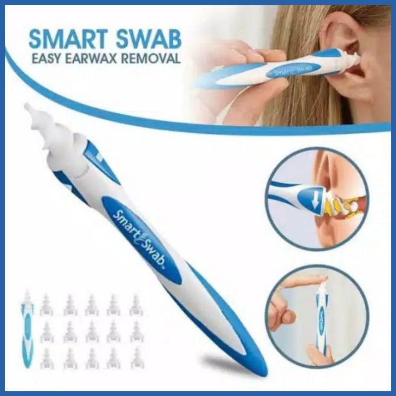 Medan Termurah Pemberaih telinga smart swab easy ear wax