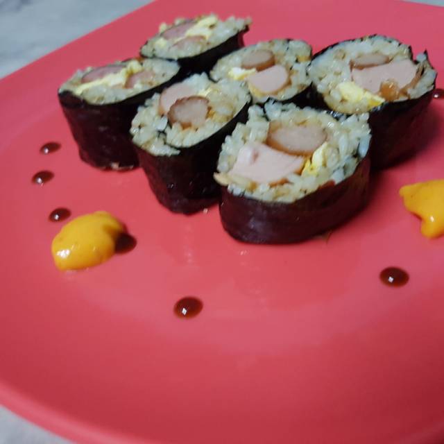 

Fried Rice Sushi