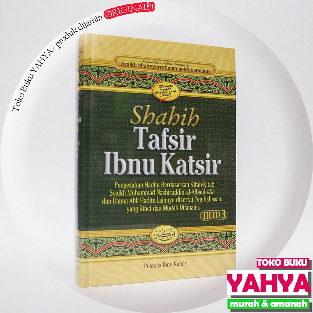 Shahih Tafsir Ibnu Katsir JILID 3 - Pustaka Ibnu Katsir PIK